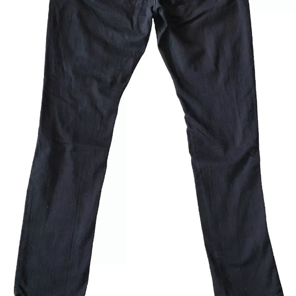 Empyre Verge Destroyed Black Tapered Skinny Jeans Size 30     (W313) - Picture 6 of 10